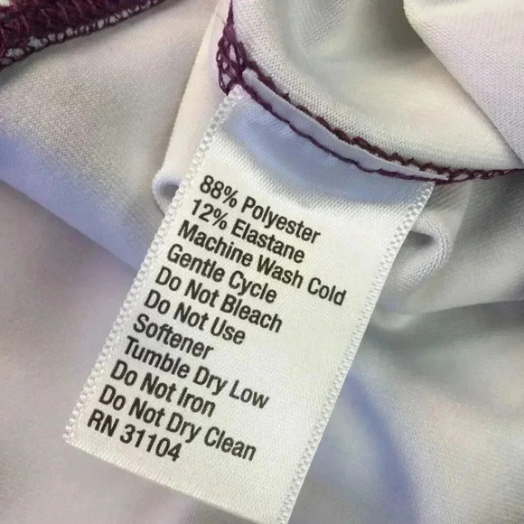 Zelos Womens Multicolor Tie Dyed Ankle Length High Rise Leggings Size Small NWT - Picture 6 of 11